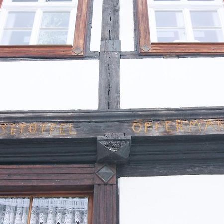 Urlaub Im Fachwerk - Das Sattlerhaus Quedlinburg Exterior photo